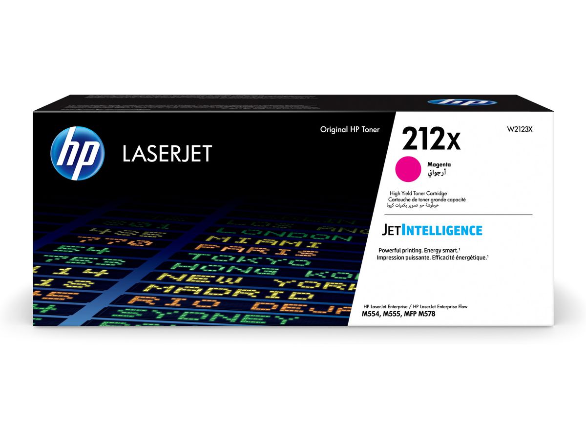 HP 212X Magenta Original LaserJet Tonerkartusche mit hoher Reichweite