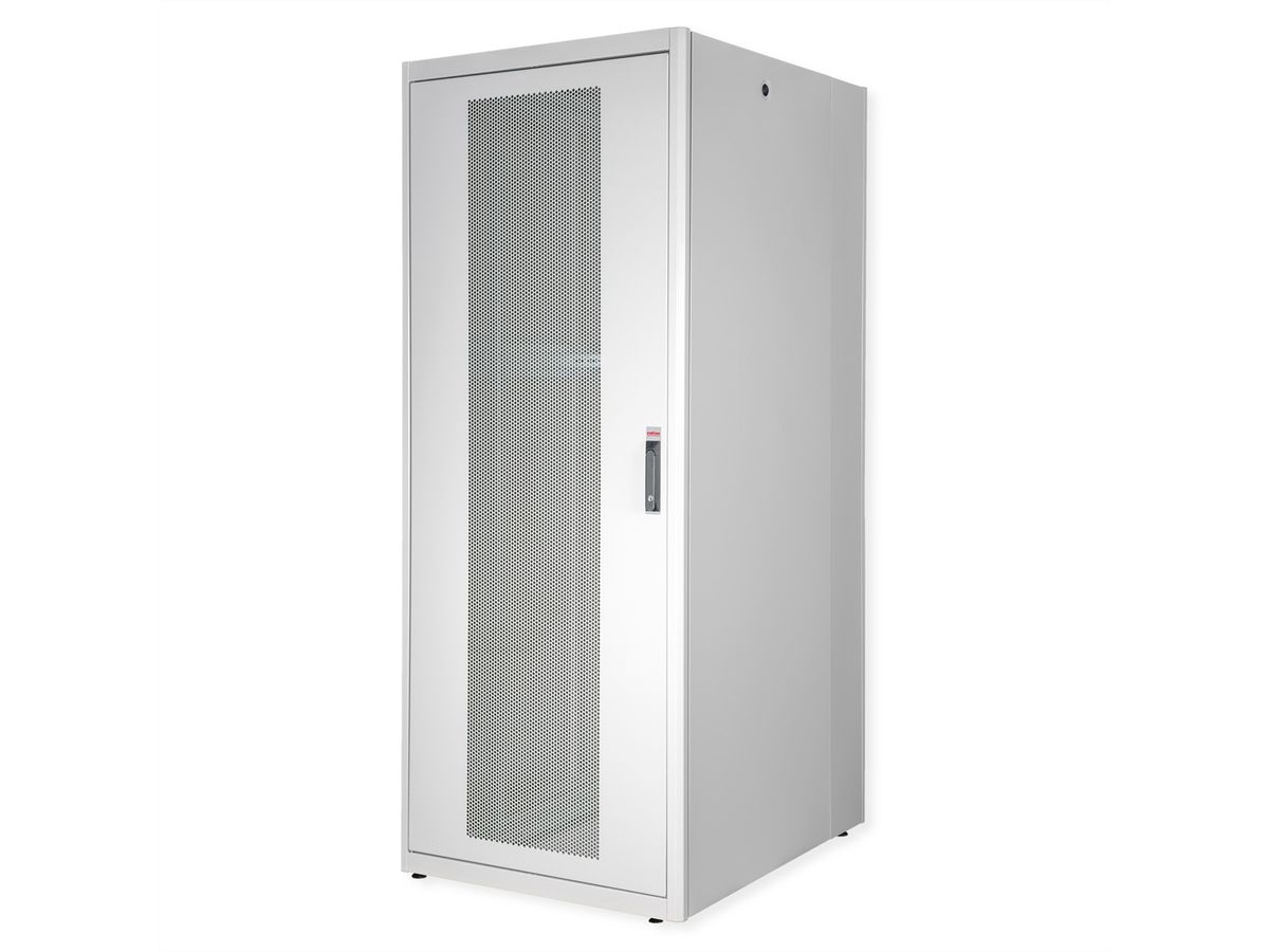 ROLINE 19-Zoll Serverschrank Basic 42 HE, 800x1000 BxT perforiert grau