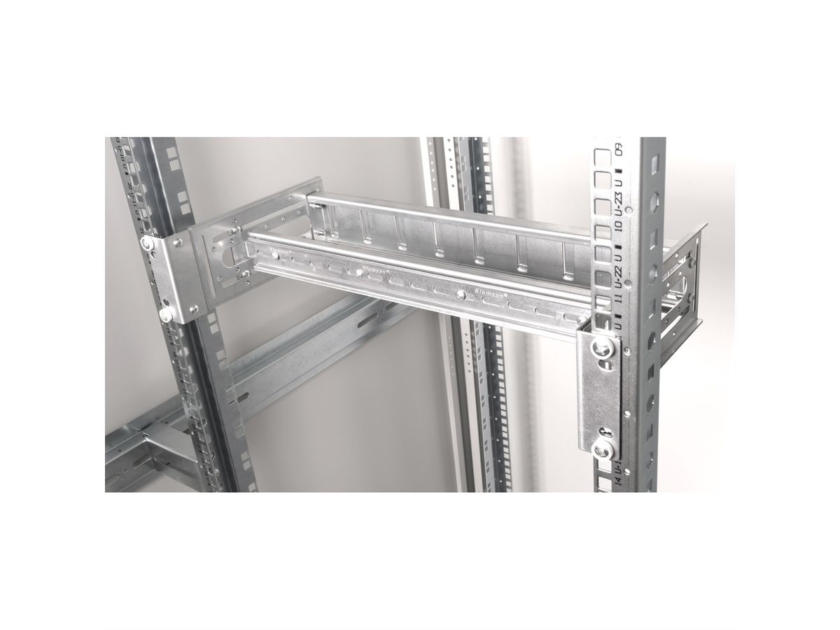 ROLINE 19" Support rail DIN 4U, 175x483x215 HxLxP