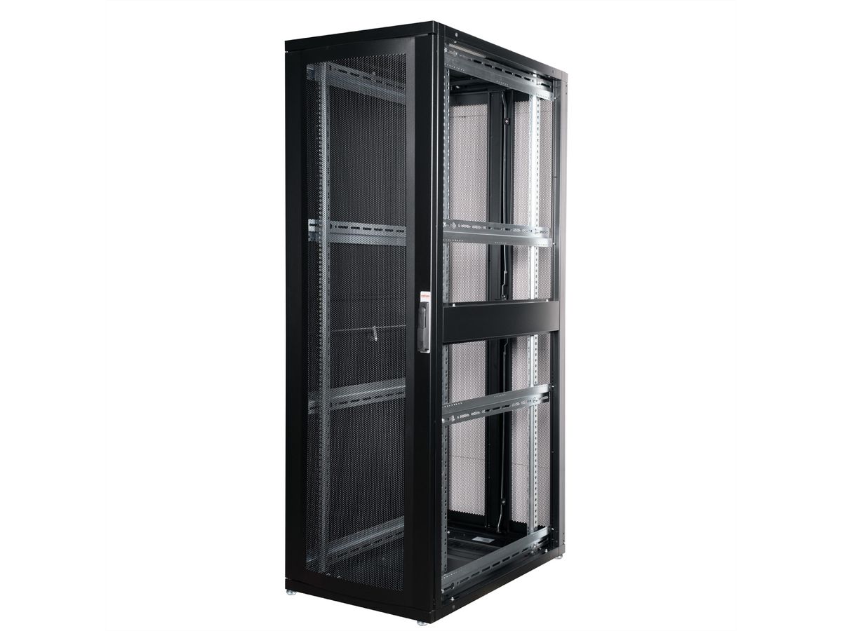 ROLINE 19-Zoll Serverschrank Pro 42 HE, 600x1000 BxT schwarz