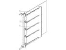 SCHROFF Kartenführung/Streben für AdvancedMC-Mid-size-Module - FUEHRG.SCHIENEN AMC MS 10STK