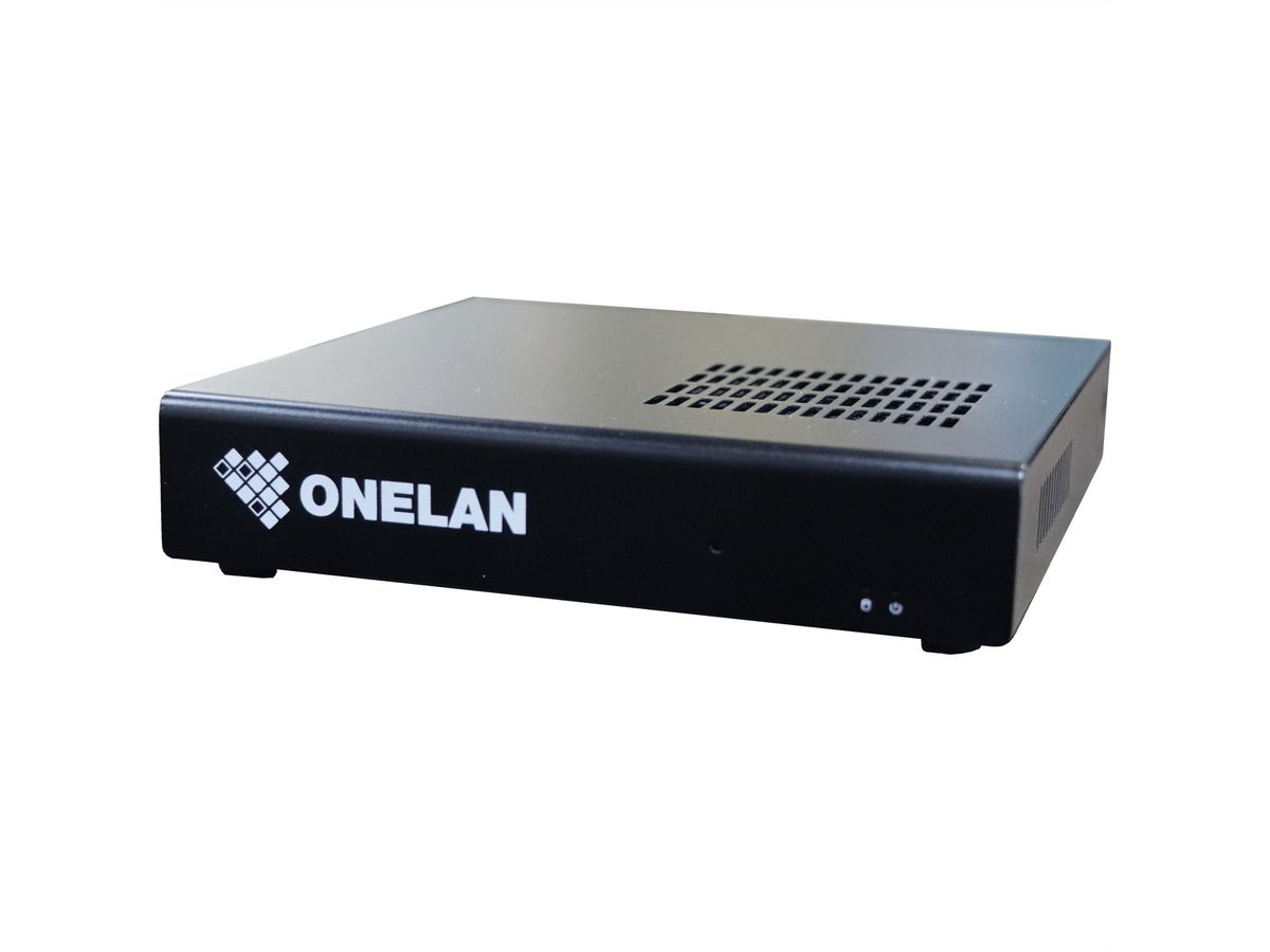 Onelan Serveur CMS-LITE-25, CMS VM Software 100 terminaux, noir