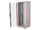 ROLINE 19-Zoll Netzwerkschrank Basic 32 HE, 600x600 BxT Glastür grau