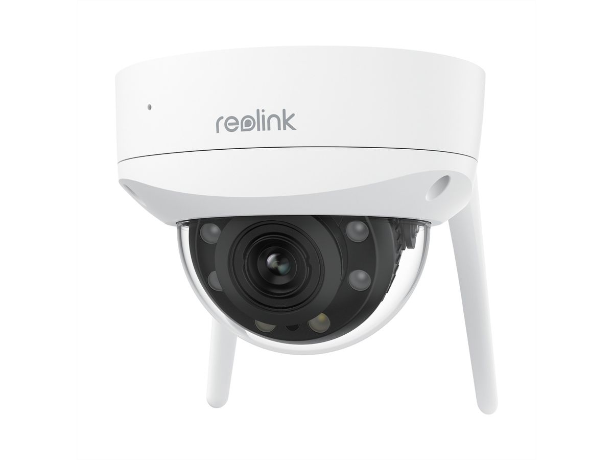 Reolink W437 Outdoor Vandal-Dome-Camera, 8 MP, 31-100°, IR-LED 30m, WiFi