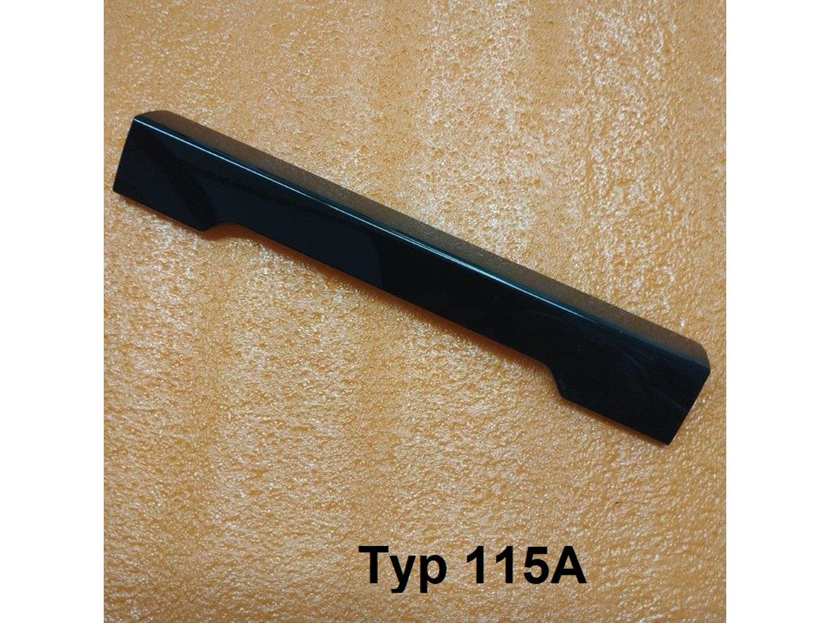 Blende Abtropfschale schwarz zu Typ 115A
