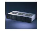 SCHROFF Ventilateur poussoir 19", 2 U, Axial, 230 VAC, Profondeur de planche 220 mm, 445 - 530 m³h