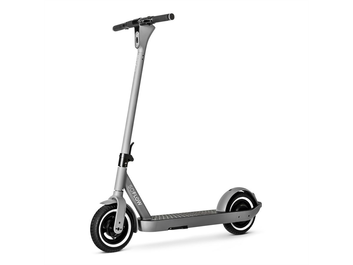 SoFlow E-Scooter SO ONE PRO, Silver grey