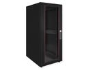 ROLINE 19" Baie réseau Basic 26U, 600x800 LxP Porte verre noir