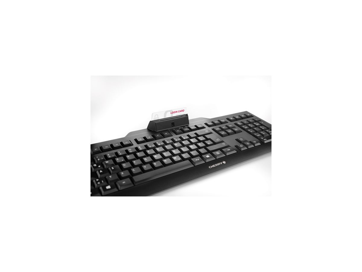 - KC Tastatur SECOMP USB, SC-Reader, mit 1000 CHERRY Security AG schwarz SC