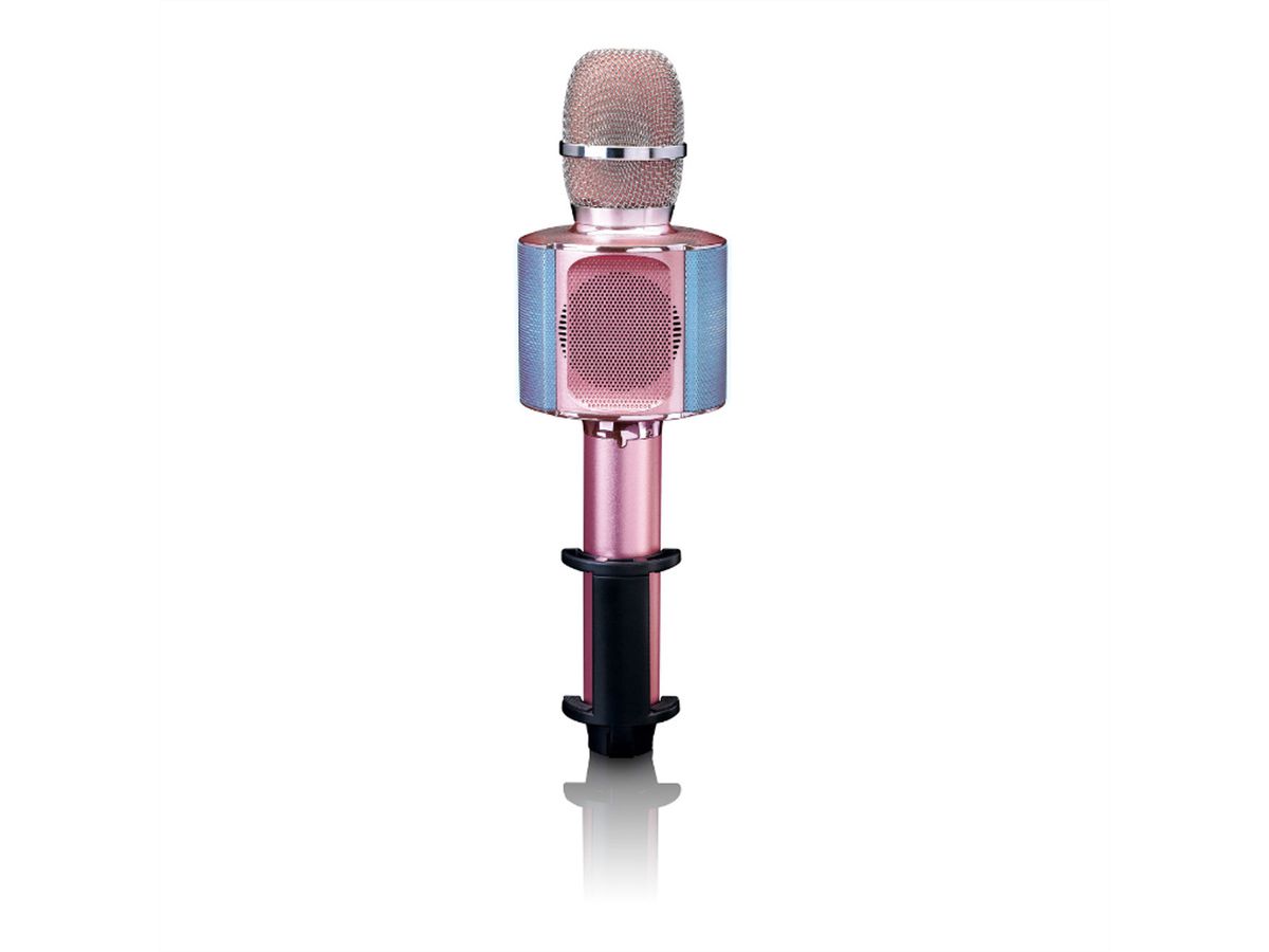 Lenco Microphone Karaoké BMC-090, Or rose - SECOMP AG