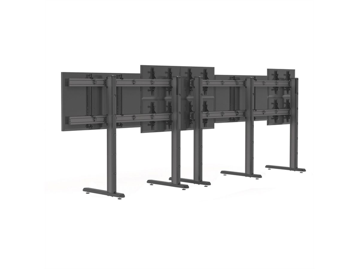 Hagor Rail en aluminium CPS - Rail en aluminium 1000mm, noir