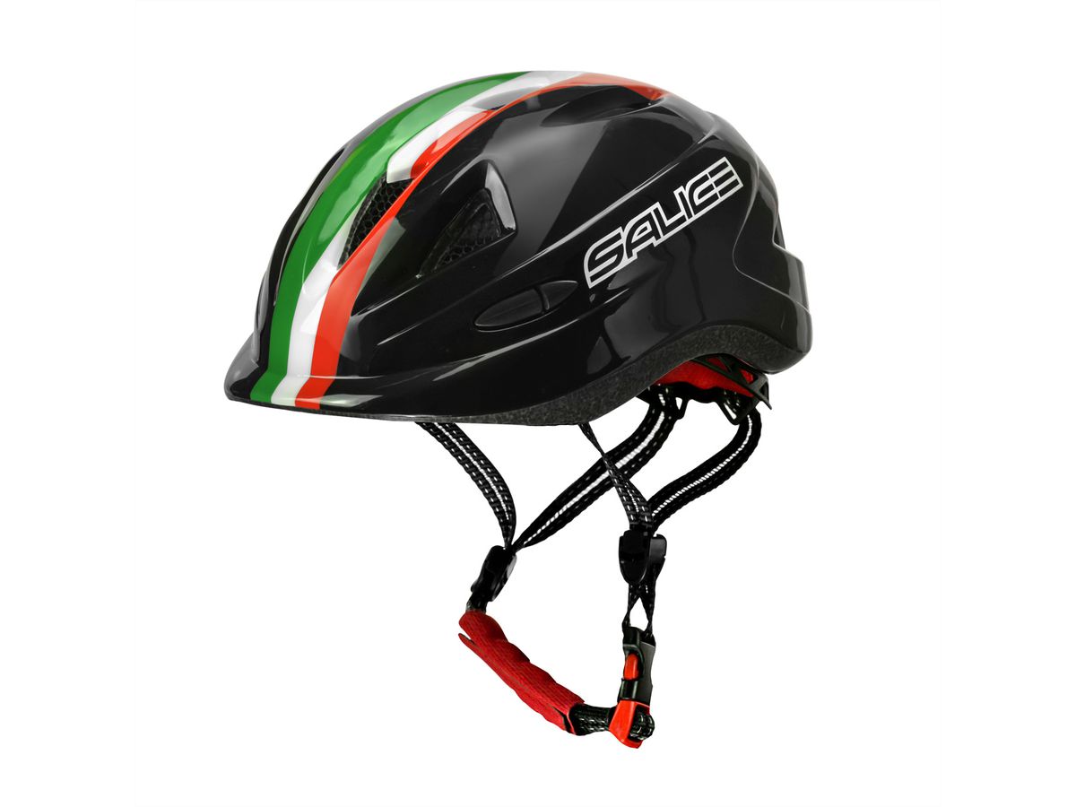 Salice Occhiali Velohelm Junior, L-XL 46-54, Black ITA