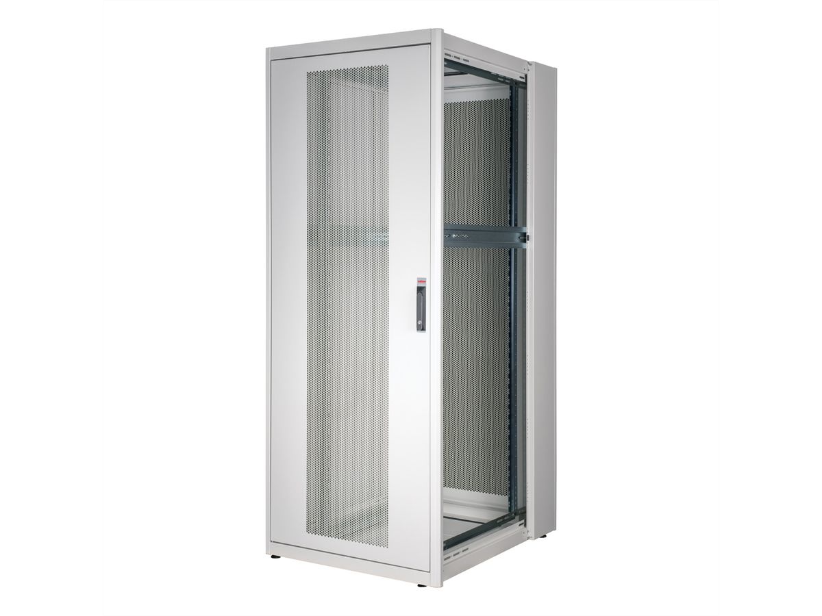 ROLINE 19-Zoll Serverschrank Basic 42 HE, 800x1000 BxT perforiert grau