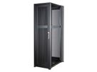 ROLINE 19-Zoll Serverschrank Basic 42 HE, 600x1000 BxT perforiert schwarz