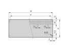 SCHROFF PropacPRO Panneau arrière, pleine largeur, non blindé, sans perforation, 4 U, 84 HP