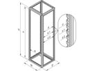 SCHROFF Varistar NET Plus Cabinet, RAL 7035, simple, 47 U, 2200H, 800W, 1000D