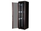 ROLINE 19-Zoll Netzwerkschrank Pro 42 HE, 600x600 BxT Glastür schwarz