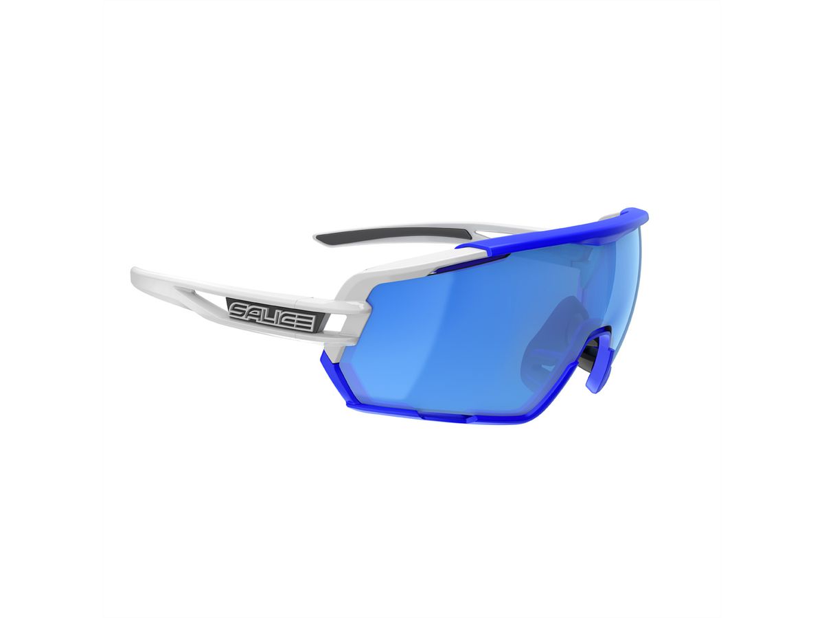 Salice Occhiali Sportbrille 020RW, White-Blue / RW Blue
