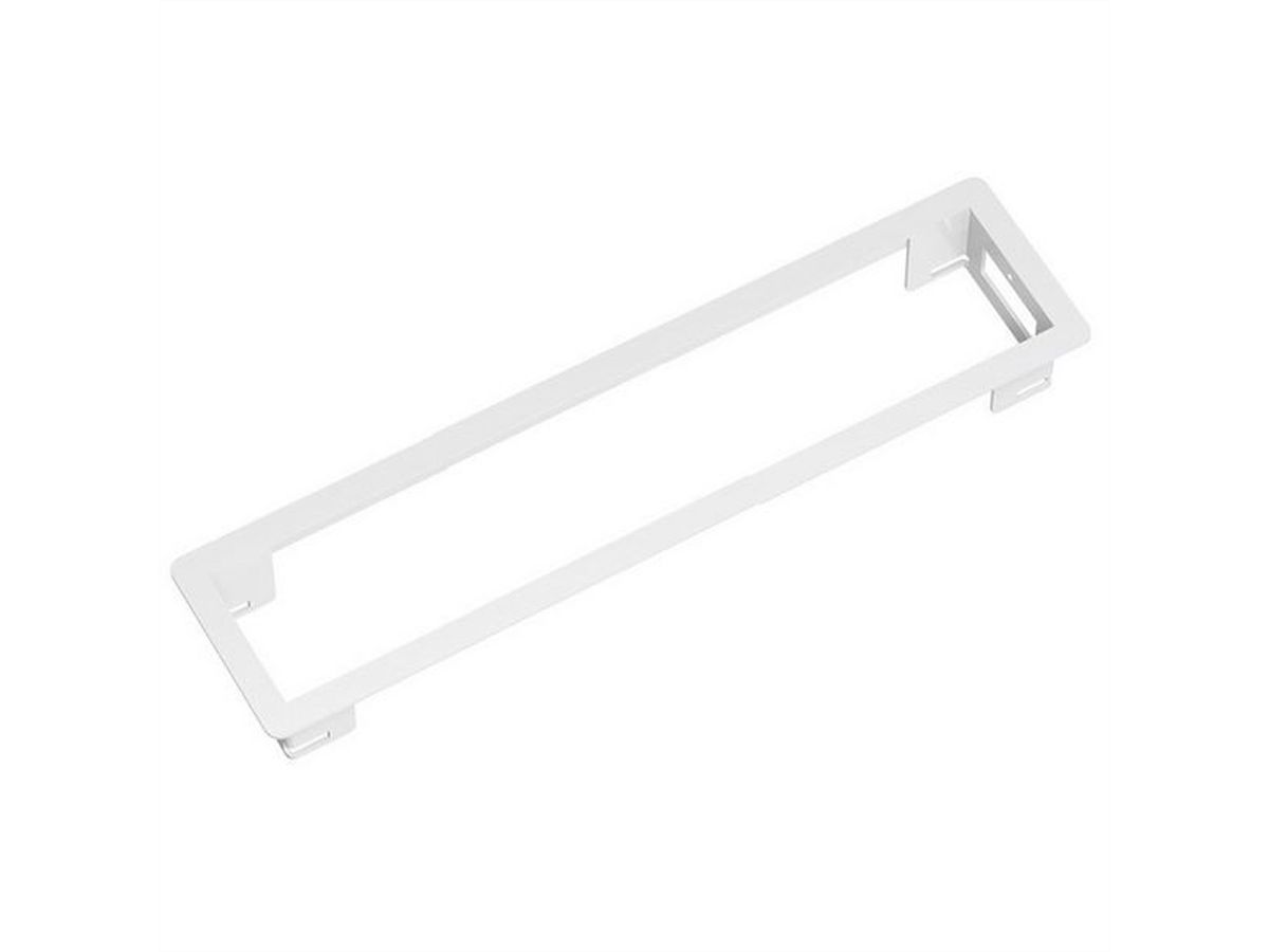 BACHMANN POWER FRAME Cadre Large 6 ports, blanc