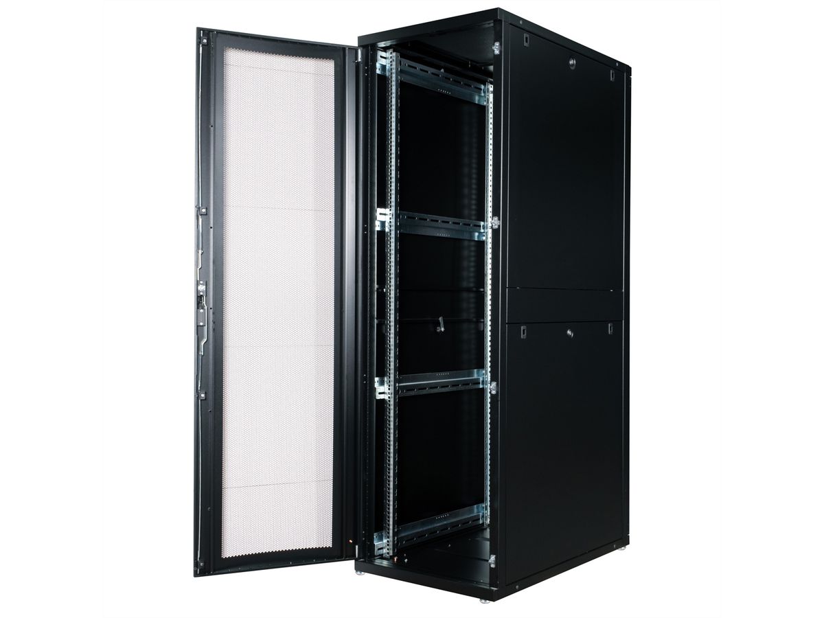 ROLINE 19-Zoll Serverschrank Pro 42 HE, 600x1000 BxT schwarz