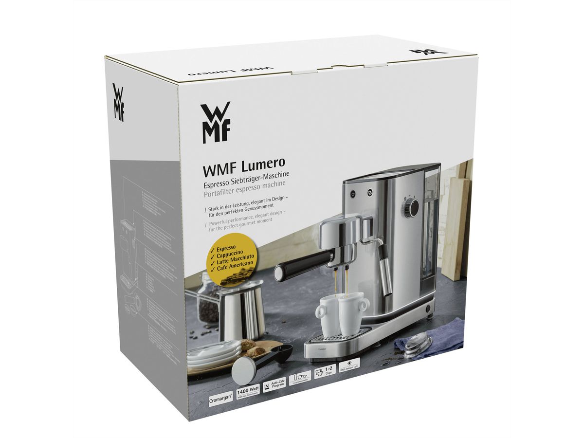 WMF lumero Espresso Siebträger-Maschine - AG SECOMP