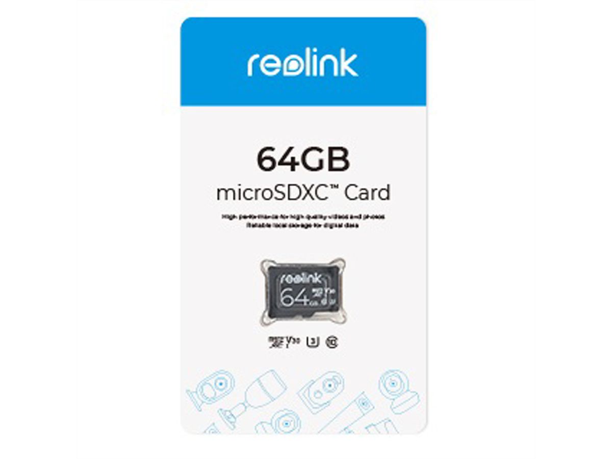 Reolink Micro-SD Card 64GB, V30, Class 10