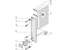 SCHROFF - Kit d'unité enfichable avec poignée d'extraction type 1, non blindé, gris, 3 U, 5 HP