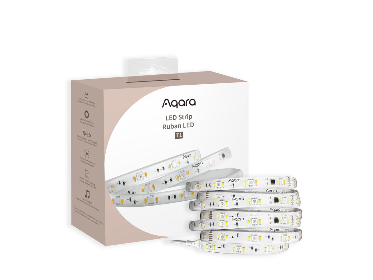 Aqara Bande LED T1, 2m, RGB, USB, 2700K ~ 6500K