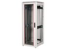 ROLINE 19-Zoll Netzwerkschrank Pro 32 HE, 600x600 BxT Glastür grau