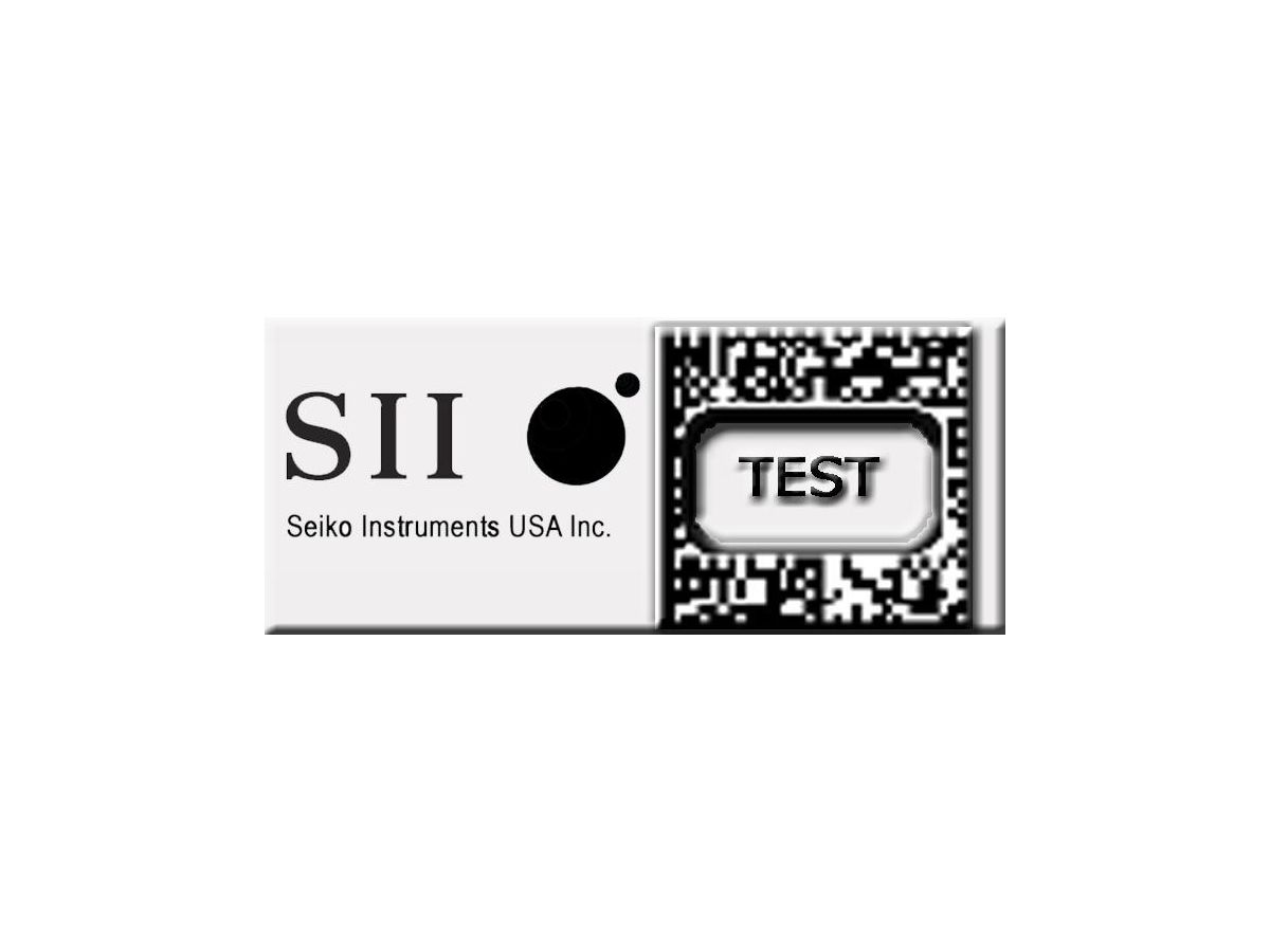 Seiko Instruments SLP-STAMP2 Blanc Imprimante d'étiquette adhésive