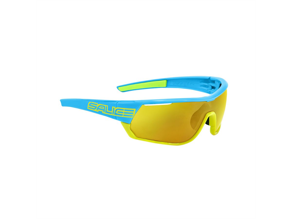 Salice Occhiali Sportbrille 016RW, Turquoise / RW Yellow