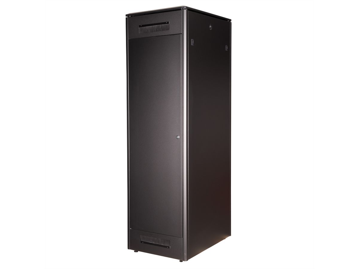 ROLINE 19-Zoll Netzwerkschrank Pro 42 HE, 600x800 BxT Glastür schwarz