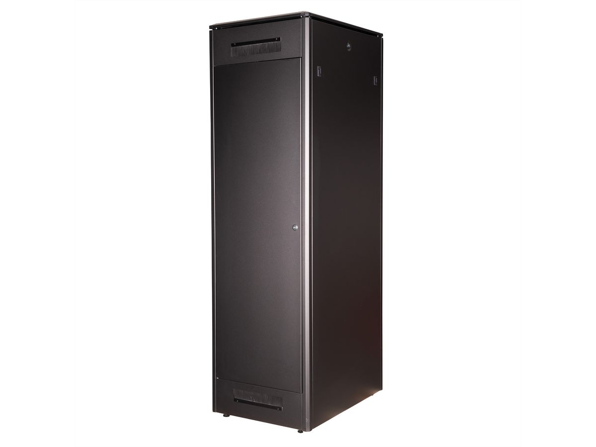 ROLINE 19-Zoll Netzwerkschrank Pro 47 HE, 600x800 BxT Glastür schwarz