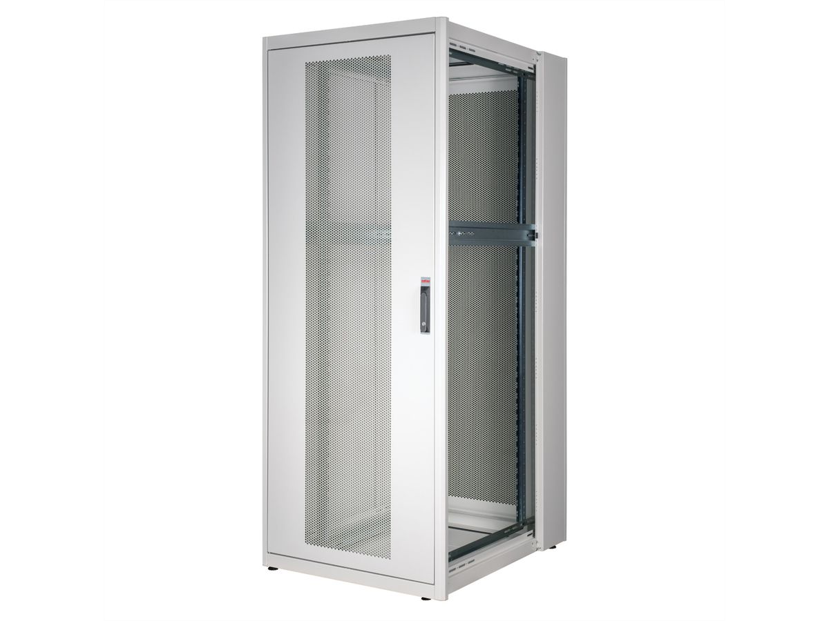 ROLINE 19-Zoll Serverschrank Basic 42 HE, 800x1000 BxT perforiert grau