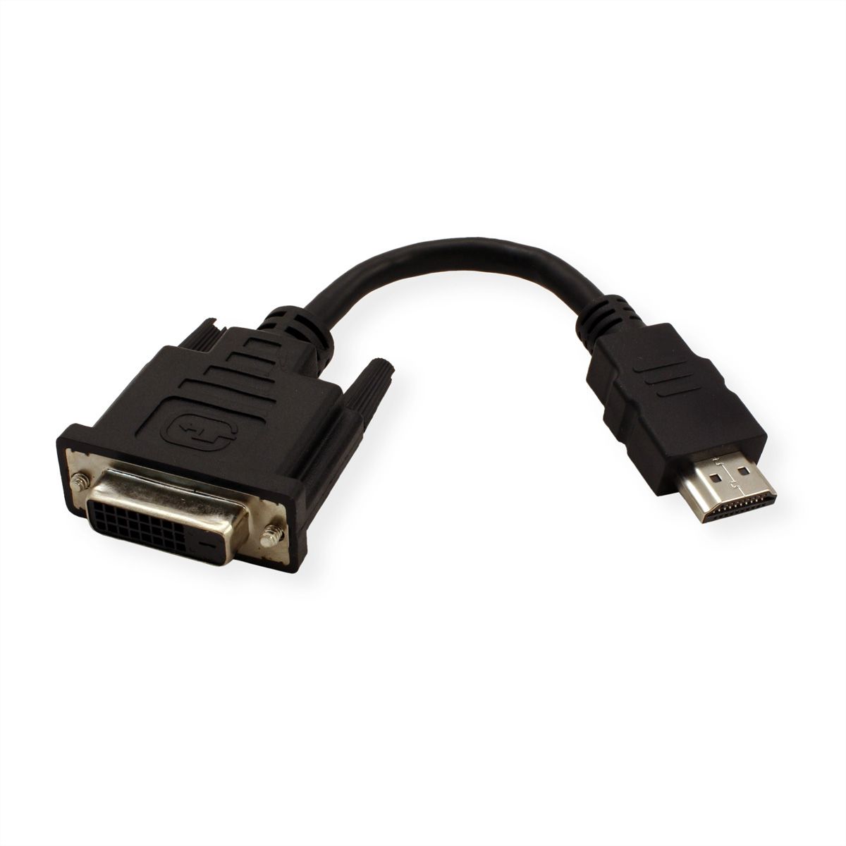 ROLINE Adaptateur HDMI-DVI, HDMI F - DVI-D M - SECOMP AG