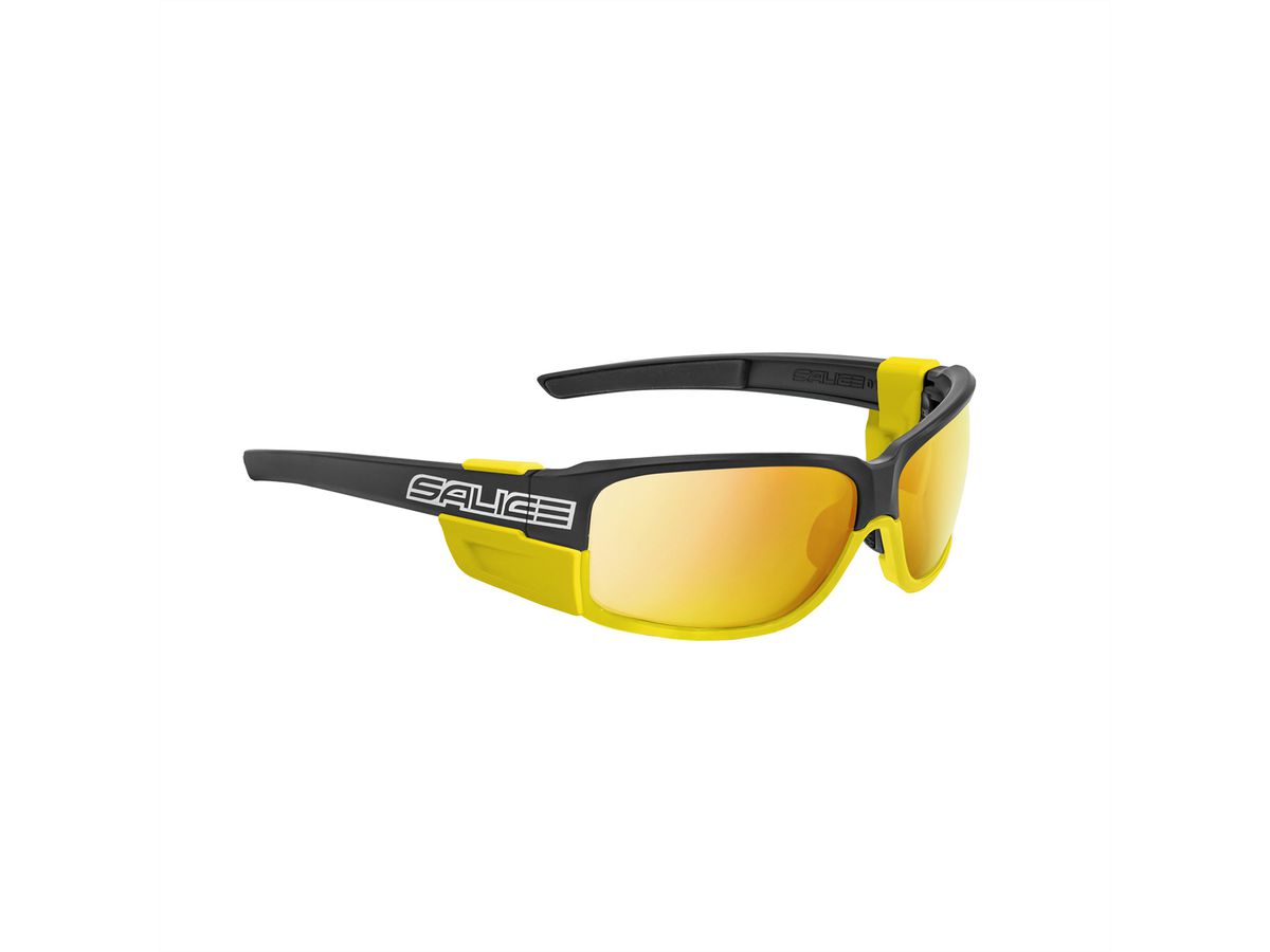 Salice Occhiali Sportbrille 015RW, Black-Yellow / RW Yellow