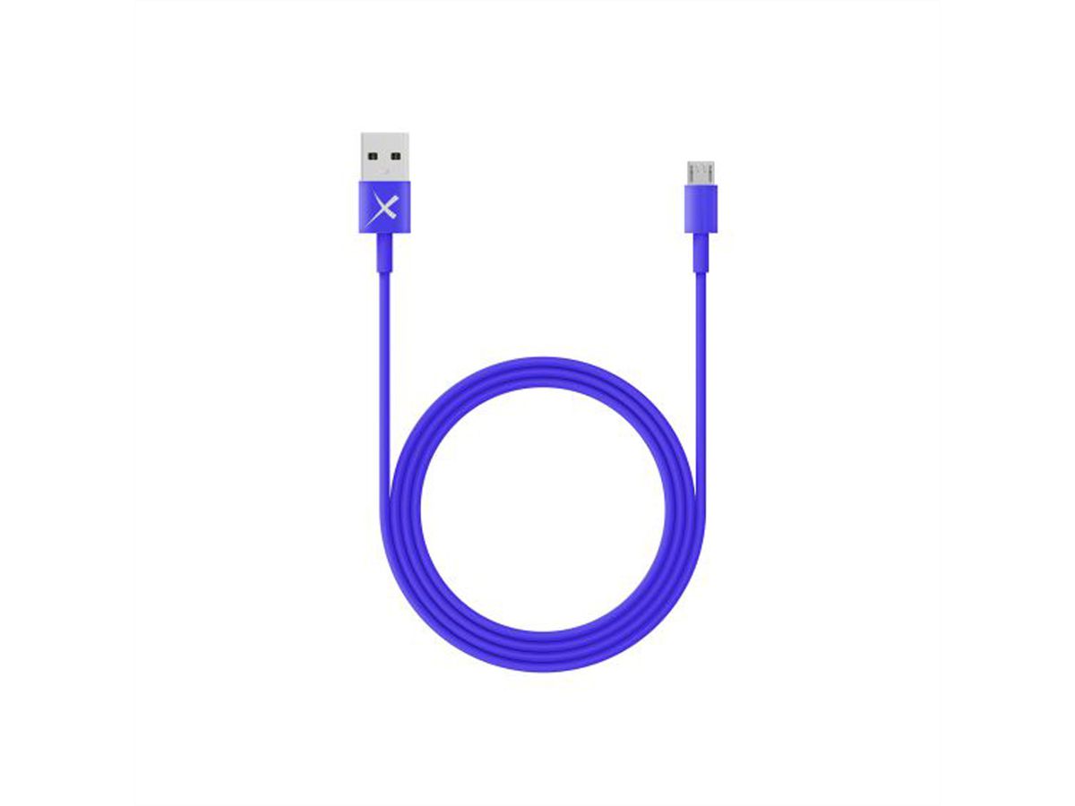 Xlayer Micro USB to USB, 1m, blau