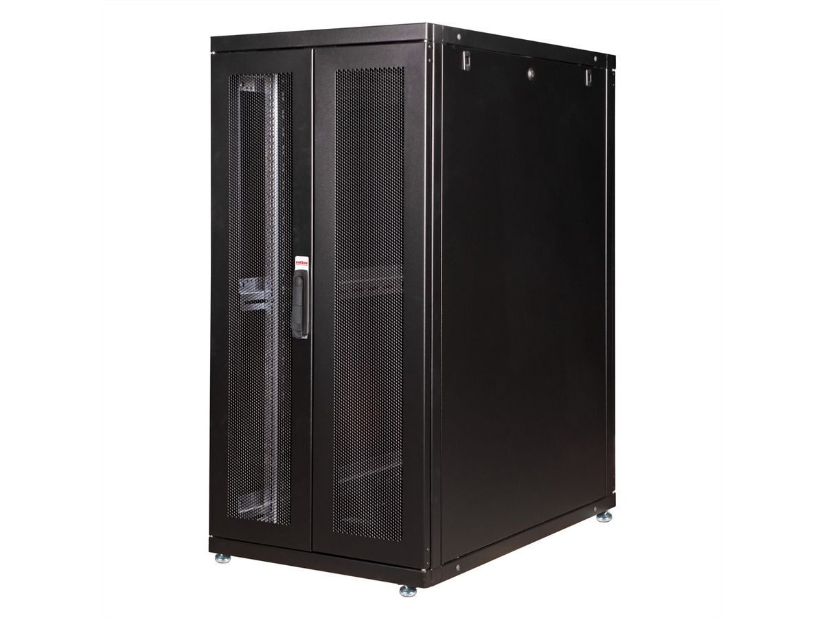 ROLINE 19-Zoll Serverschrank Pro 26 HE, 600x1000 BxT schwarz