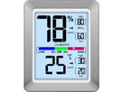 Technoline Station de climatisation intérieure WS9460 gris Affichage de la température, affichage de l'humidité de l'air.