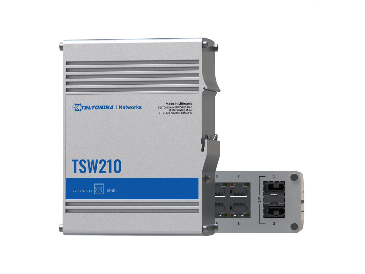 TELTONIKA TSW210 Switch Gigabit SFP non géré