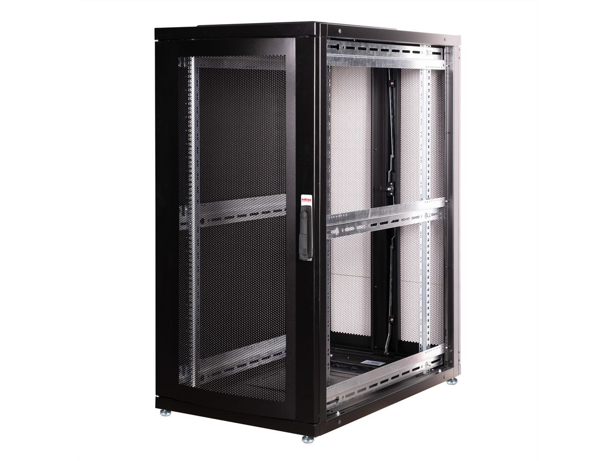 ROLINE 19-Zoll Serverschrank Pro 26 HE, 600x1000 BxT schwarz