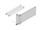 SCHROFF Filler-Modul mit Pull-Griff-Mechanik (Stahl, rostfrei) - AMC BLINDMODUL MS D