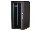 ROLINE 19" Baie réseau Pro 22U, 600x600 LxP Porte verre noir