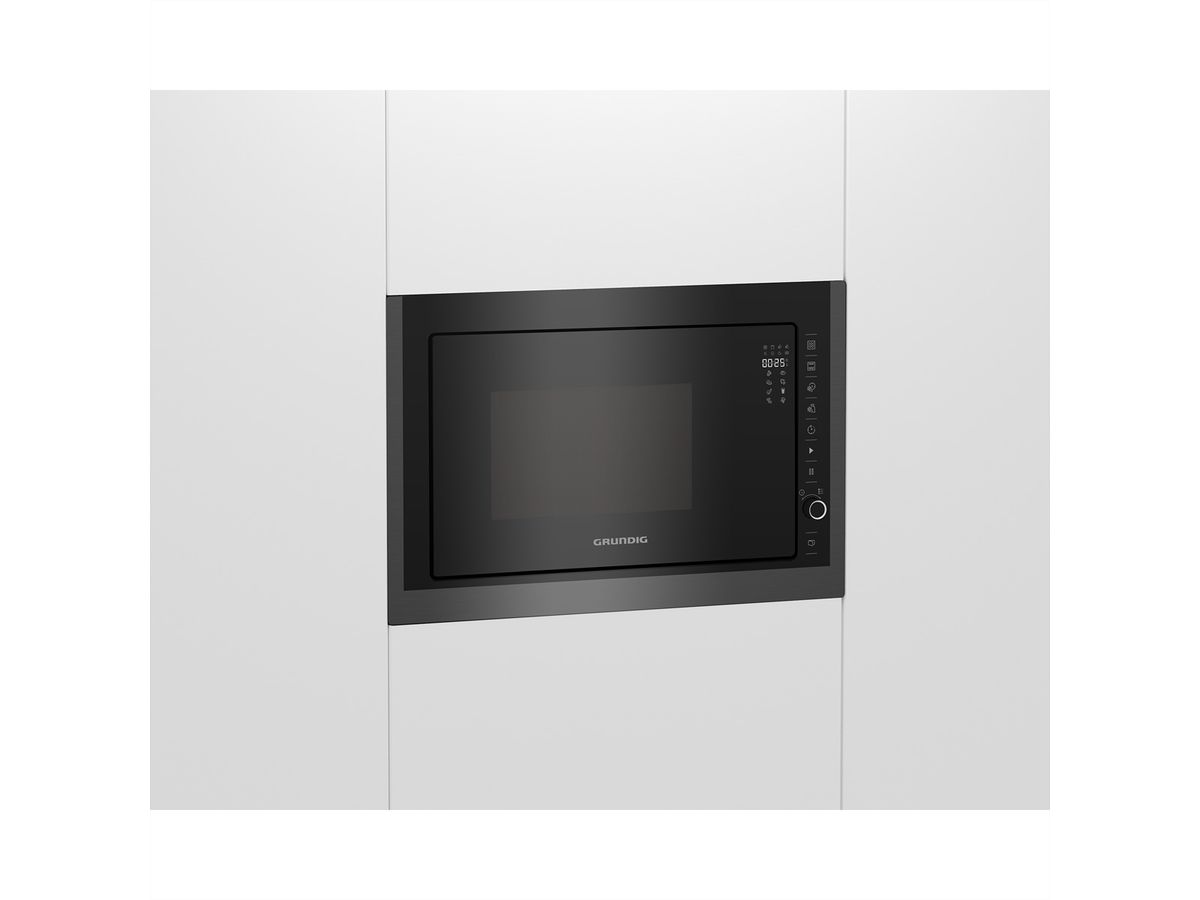 Grundig Einbaumikrowelle mit Grill , GMI 11311 DX