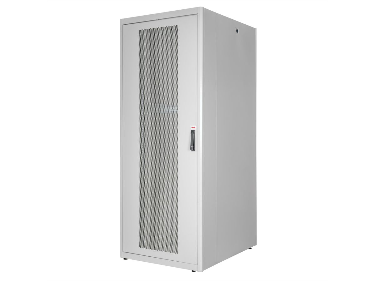 ROLINE 19-Zoll Serverschrank Basic 42 HE, 800x1000 BxT perforiert grau