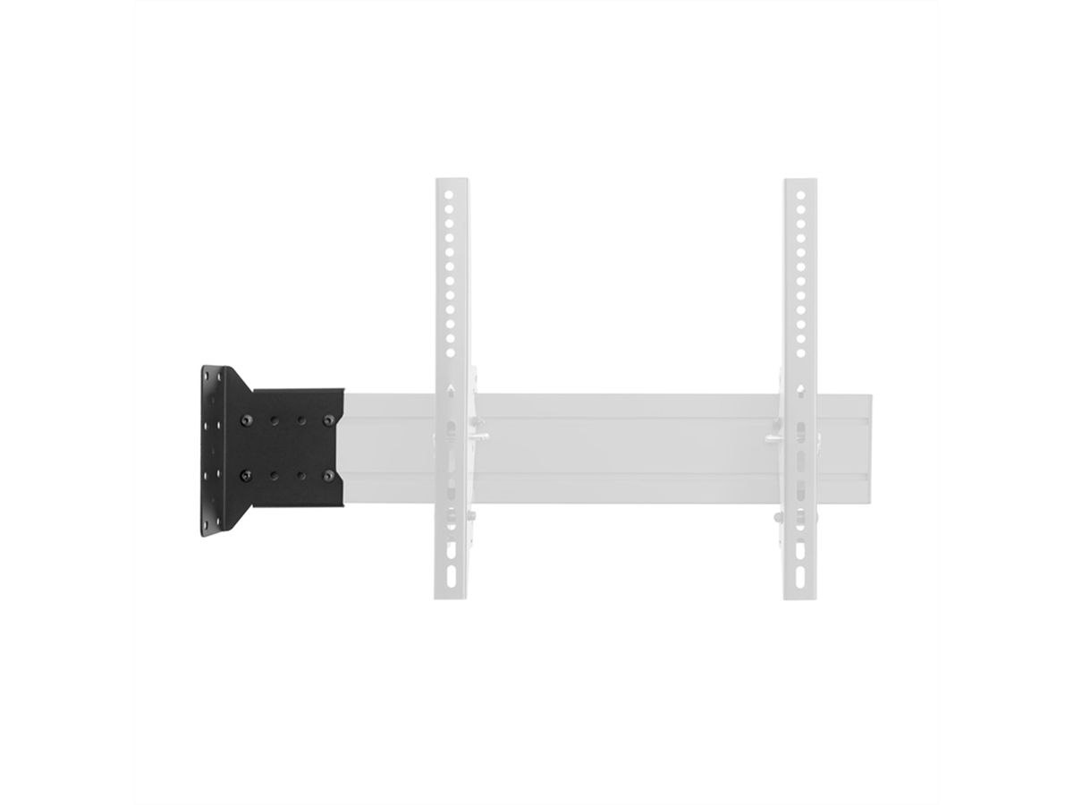 Hagor Adaptateur mural CPS - Single Rail, adapter for from wall installation
