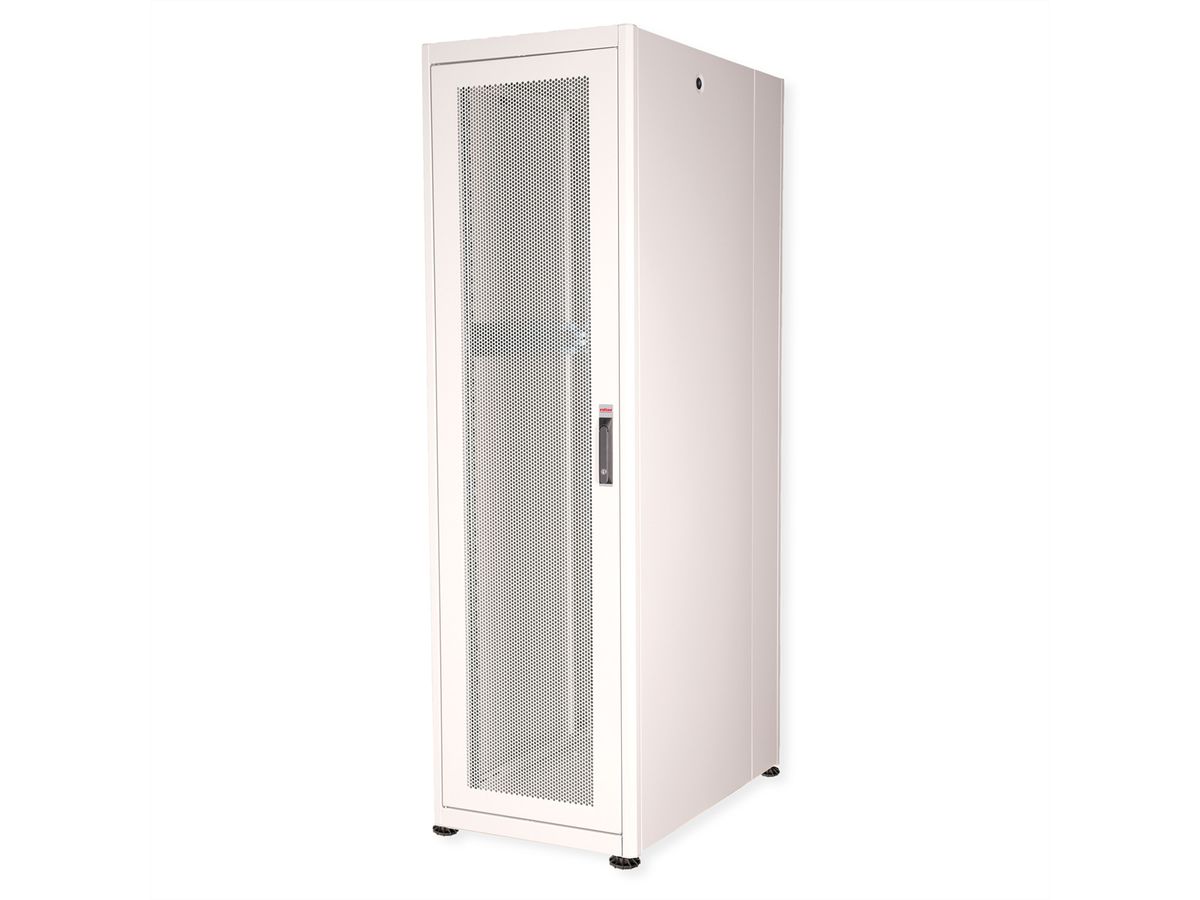 ROLINE 19-Zoll Serverschrank Basic 42 HE, 600x1000 BxT perforiert grau