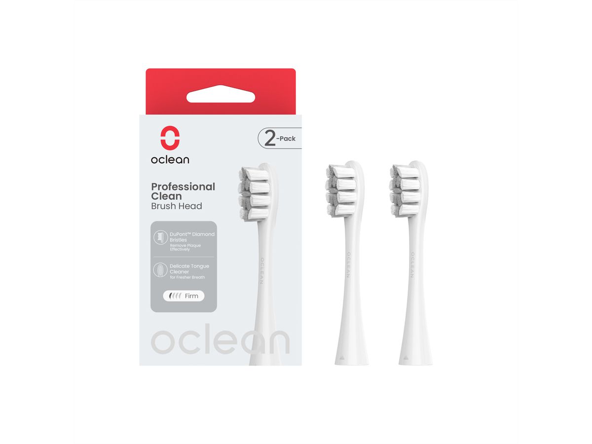 Oclean Professional clean -2 pack, grau