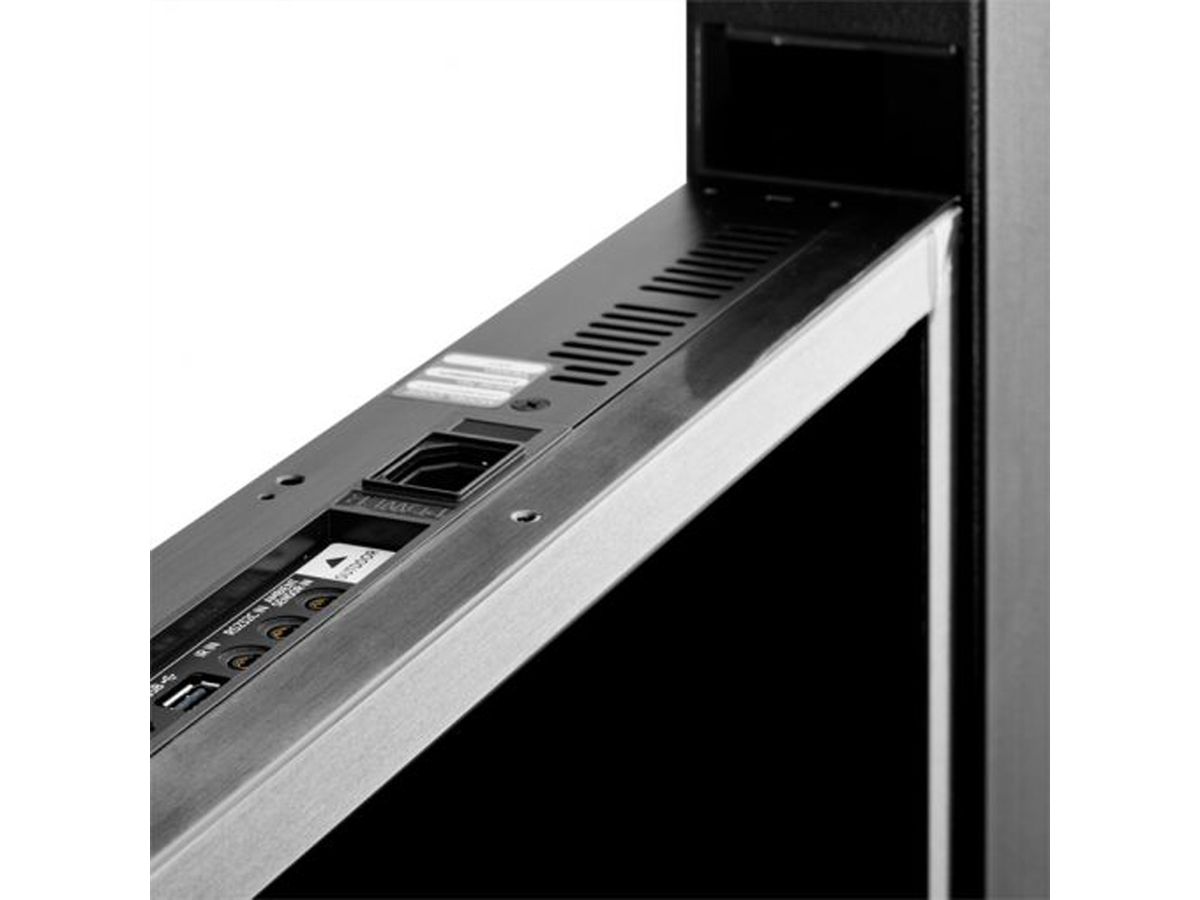 Hagor Floormount OM55N-D, displayspezifisches Bodenmontagesystem für Samsung OM55N-D, schwarz