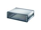 SCHROFF Comptec 19" Desktop Case, non blindé, capot acier, 4 U, 84 HP, 500 mm